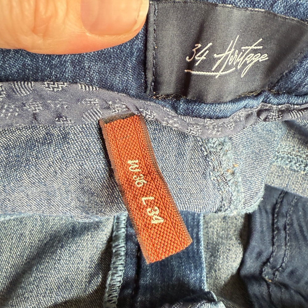 34 Heritage Charisma Jeans - Picture 3 of 6